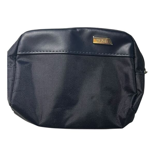 Tumi Travel Small  Cosmetic Bag  Navy Blue - Picture 1 of 9